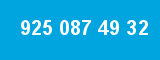 925 087 49 32 925 087 49 32